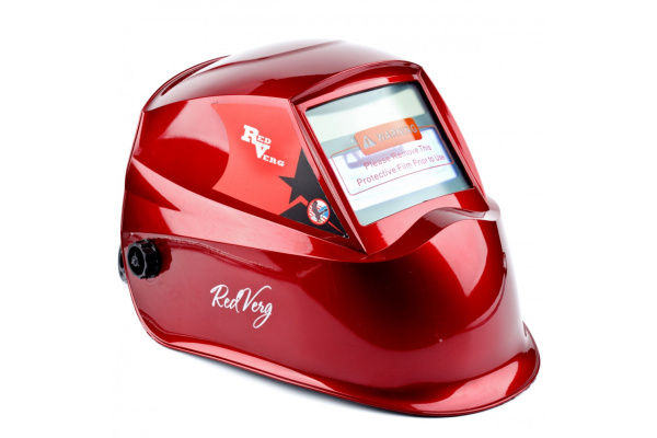 Маска сварщика REDVERG хамелеон RD-WM 605 красный АСФ600GR 5022229