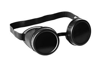 Очки газосварщика СИБИН пластиковый корпус, минеральное стекло 1106