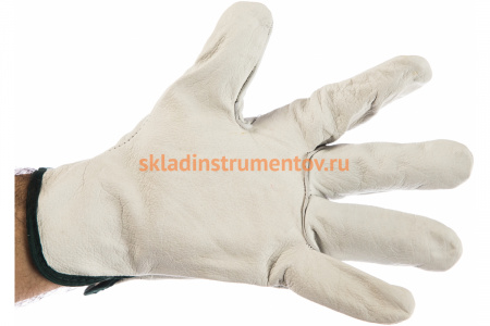 Рабочие перчатки из буйволовой кожи Jeta Safety 12 пар JLE031-9/L12