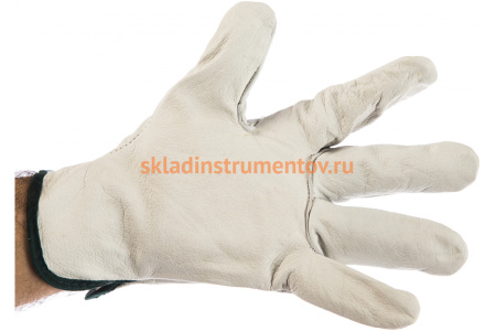 Рабочие перчатки из буйволовой кожи Jeta Safety 12 пар JLE031-9/L12 Рабочие перчатки из буйволовой кожи Jeta Safety 12 пар JLE031-9/L12
