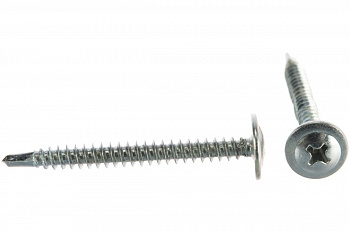 Саморезы с прессшайбой и сверлом по листовому металлу 200 шт. (4,2х41 мм; PH2) ЗУБР 4-300211-42-041