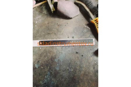 Линейка 200мм (нержавеющая сталь, двухсторонняя шкала) Biber 40161 тов-172035