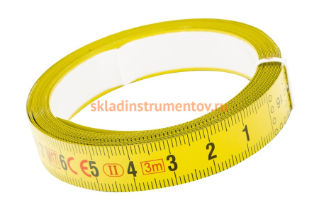 Измерительная лента Bahco шкала слева направо с клеевым слоем BTR-3-13