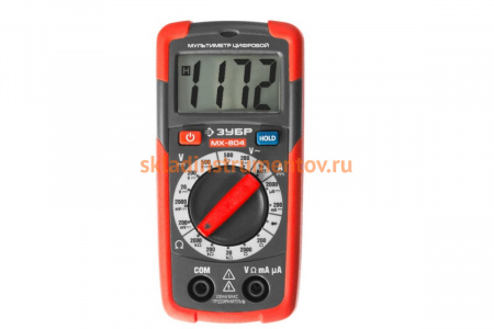 Мультиметр Зубр МАСТЕР МХ-804 59804