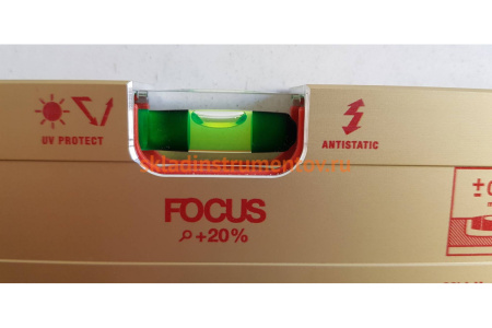Алюминиевый уровень AZ 60, L=60 см, 2 глазка SOLA 01160801