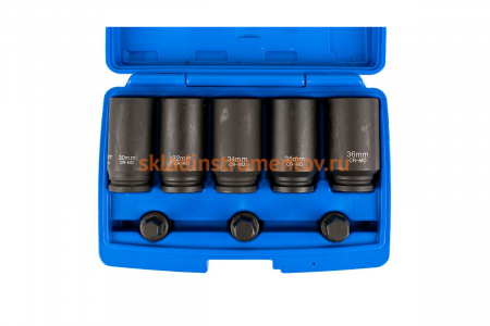 Набор головок и головок-бит ударных AIST для ступичных гаек 8 предметов 4507108-1 00-00020588