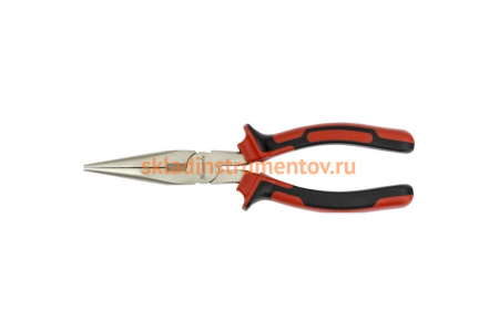 Длинногубцы NICKEL 200 мм прямые MATRIX 17168