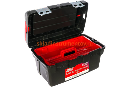 Ящик для инструментов 450x285x250мм, +лоток + органайзер Tayg 163005