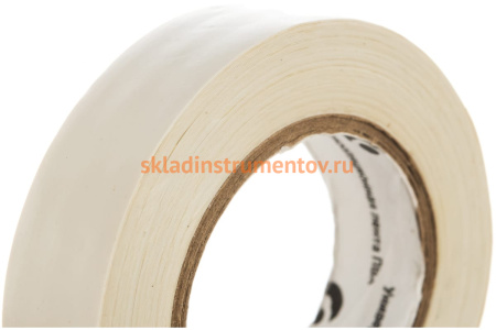 Клейкая изоляционная лента РемоКолор ПВХ, белая, ширина 15 мм 49-5-003