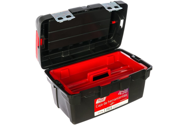 Ящик для инструментов 450x285x250мм, +лоток + органайзер Tayg 163005
