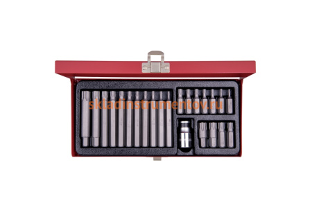 Набор вставок TORX PLUS (23 предмета; хвостовик10 мм; IP10-IP60) KING TONY 1023EQ