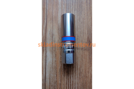 Свечная шестигранная головка 3/8", 16мм, магнитный фиксатор KING TONY 366516