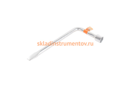 Баллонный Г-образный ключ 22мм L=350мм с лопаткой ЭВРИКА ER-34022