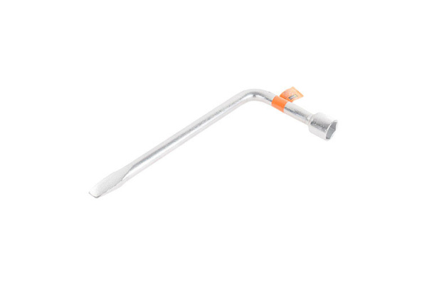 Баллонный Г-образный ключ 22мм L=350мм с лопаткой ЭВРИКА ER-34022