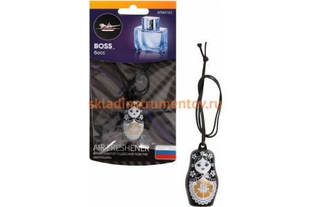Airline Ароматизатор подвесной пластик Матрешка boss AFMA162