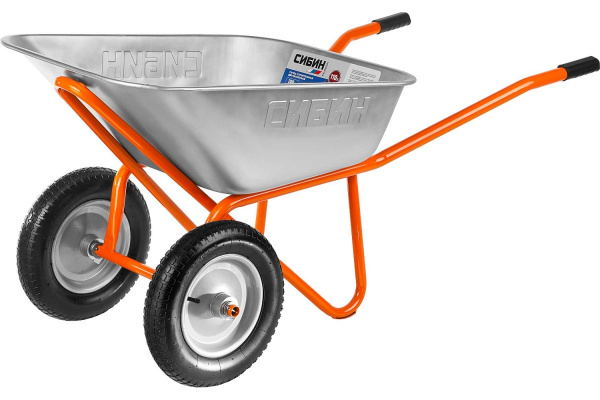 Строительная тачка СИБИН двухколесная, 200 кг СТ-22 39905_z01