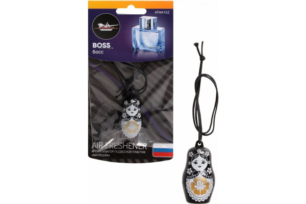 Airline Ароматизатор подвесной пластик Матрешка boss AFMA162