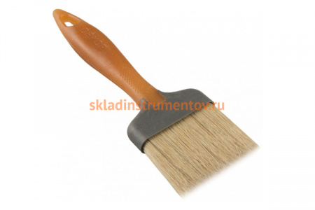 Малярная кисть DEKOR 100 мм с натуральной щетиной 6004