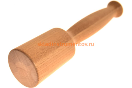 Киянка (круглая, D65ммх250мм, безоткатная, 450г) Петроградъ М00014037