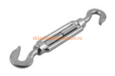 Талреп крюк-крюк DIN 1480 20 шт. (М5; ТФ5) Зубр 4-304365-05 Талреп крюк-крюк DIN 1480 20 шт. (М5; ТФ5) Зубр 4-304365-05