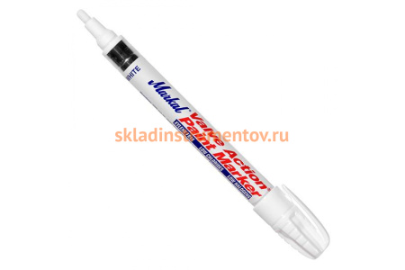 Маркер-краска Markal Valve Action, промышленный, универсальный, 3 мм, белый 96820