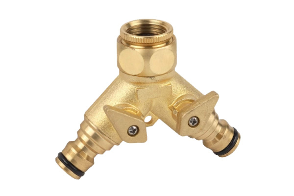 Распределитель двухканальный Profi (1/2"х3/4") RACO 4246-55034B Распределитель двухканальный Profi (1/2"х3/4") RACO 4246-55034B