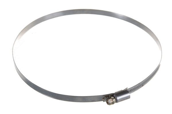 Хомуты СИБРТЕХ нержав.сталь, стандартное болтовое крепление 170-190мм 25шт/уп, ширина 9мм 47596