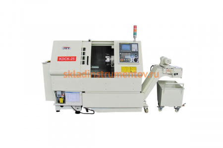Токарный станок с ЧПУ JET KDCK-25F CNC Fanuc 0i-Mate TD 50000504T