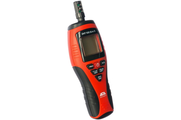 Бесконтактный измеритель влажности и температуры ADA ZHT 100 6 в 1 А00400