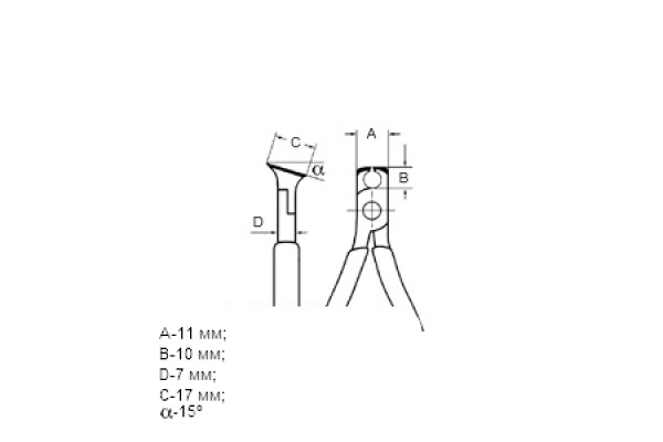 Бокорезы для электроники KNIPEX KN-6432120ESD