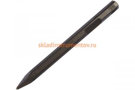 Зубило пикообразное ПРОФЕССИОНАЛ (400 мм; HEX 28.6) Зубр 29380-00-400