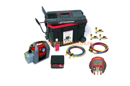 Набор для заполнения ROCADDY 120 DYGITAL с цифровым коллектором ROTHENBERGER 1000002561