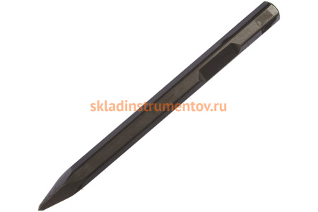 Зубило пикообразное ПРОФЕССИОНАЛ (400 мм; HEX 28.6) Зубр 29380-00-400