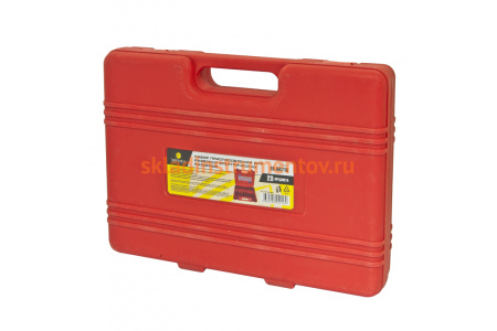 Набор приспособлений для разборки электрических разъемов в кейсе ЭВРИКА 23 предметов ER-86716