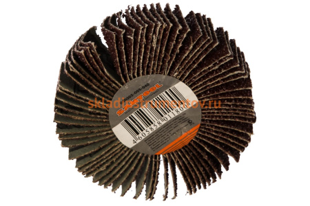 Круг лепестковый по металлу для дрели 80x20x6 мм, P40 SANTOOL 060302-005-040