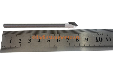 Сверло по стеклу и кафелю Профи-Y (8х80 мм) ПРАКТИКА 775-105