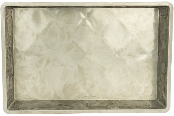 Морозостойкий сплошной ящик Тара.ру 600х400х120 мм, серый 16395