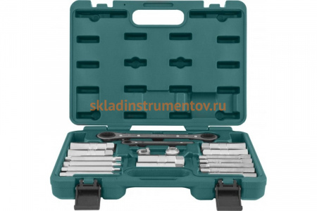 Набор приспособлений для демонтажа гаек штоков амортизаторов Jonnesway AL010073 49442