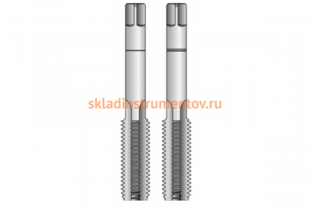 Набор метчиков из 2-х шт Bucovice Tools М 18 Шаг 1.5 мм HSS 140181