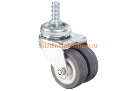 Сдвоенное мебельное колесо А5 SCtnd 25 50 мм 1000132
