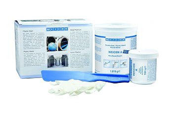 Эпоксидный композит пастообразный Weicon A наполненный сталью 2 кг wcn10000020