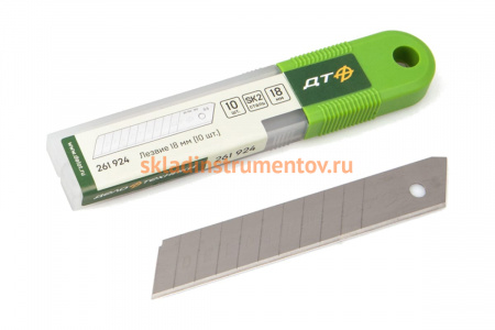 Лезвие сегментированное (10 шт; 18 мм) Дело техники 261924