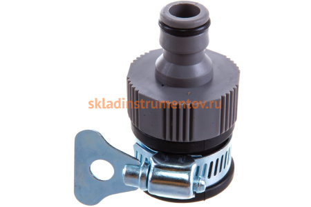 Адаптер внешний с хомутом 3/4" КУРС 76421