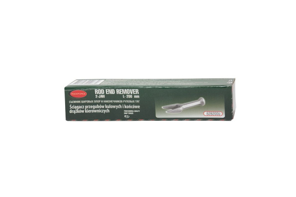 Съемник шаровых опор и наконечников рулевых тяг ROCKFORCE вилка с ударной пяткой RF-628200U