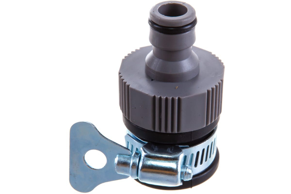 Адаптер внешний с хомутом 3/4" КУРС 76421