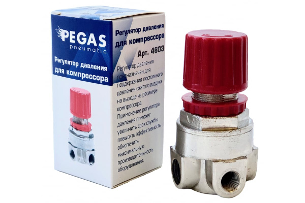 Регулятор давления для компрессора Pegas pneumatic 4603
