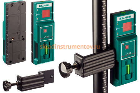 Детектор для линейного нивелира KRAFTOOL LR 70 34607