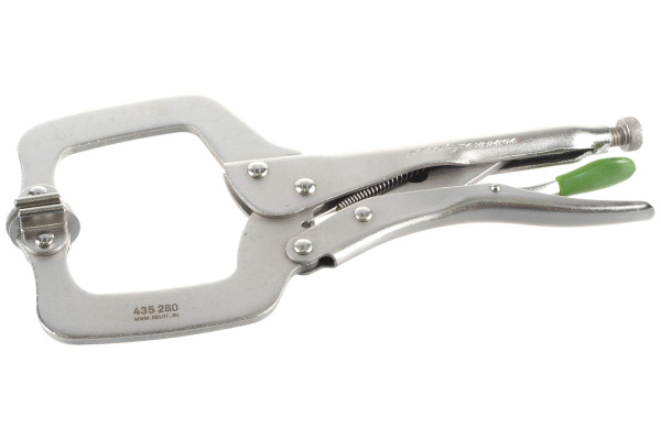 Зажим с фиксацией Дело Техники С-тип, 280 мм 435280