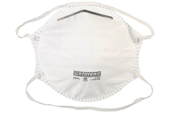 Конический многослойный респиратор STAYER PROFI, класс защиты FFP1, 15шт 11109-H15