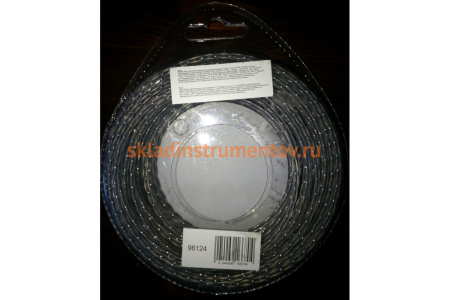 Двухкомпонентная леска для триммера квадрат 2,0 мм 15 м EXTRA CORD DENZEL 96124